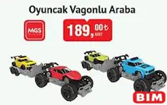 MGS OYUNCAK VAGONLU ARABA